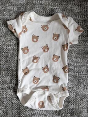 Small Story Teddy Bodysuit for Baby (0-3 M size)